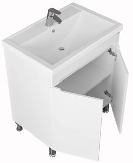 Тумба под раковину СанТа Лондон 224016 70см белый